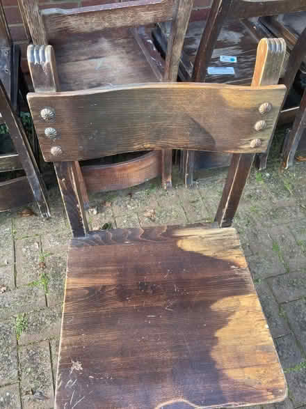 Photo of free 15x Wooden Chairs (Chesham) #3