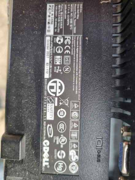 Photo of free PC monitor with cables (EU plug) (EN11 rye house area) #2