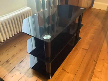 Photo of free Tv stand glass (Lochend EH6) #2