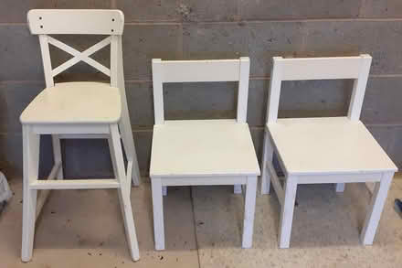 Photo of free Children's chairs (Sandsfield Park CA2) #1