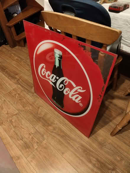 Photo of free Pair of Coke Signs (Paddock Wood) #2