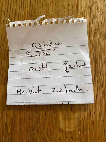 Photo of free M&S Wooden TV unit (Helston area TR13) #2