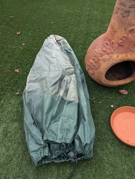 Photo of free Chimenea with stand and cover (Bisley GU24) #1