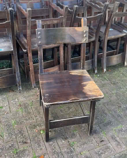 Photo of free 15x Wooden Chairs (Chesham) #1