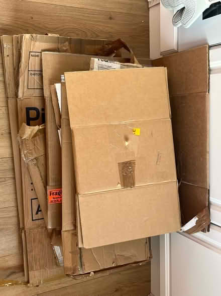 Photo of free Empty moving boxes (NE23 1NH) #1