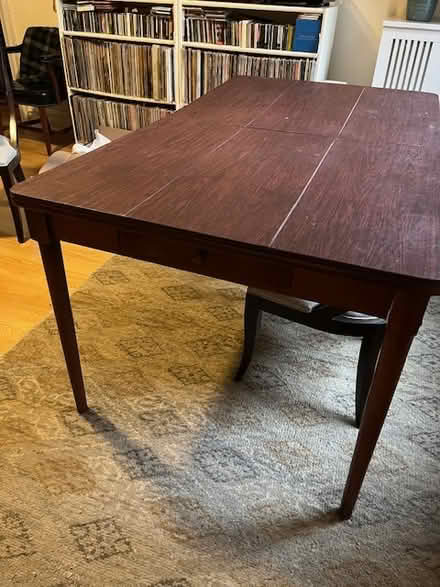 Photo of free Wood Dining Table (Washington Heights) #2