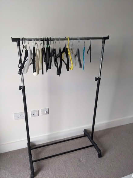 Photo of free Hanging rail + hangers (Bracknell RG12) #1