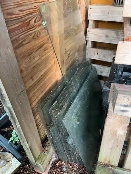 Photo of free Greenhouse glass panels (Apsley HP3) #1