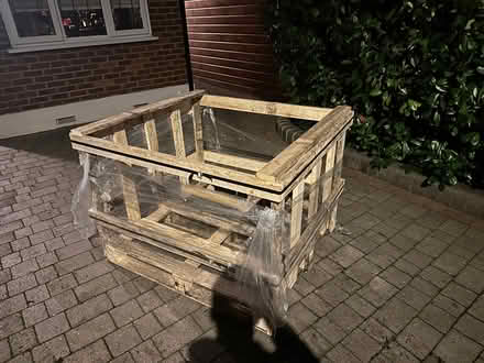 Photo of free Wooden Pallet with sides (SM1) #2