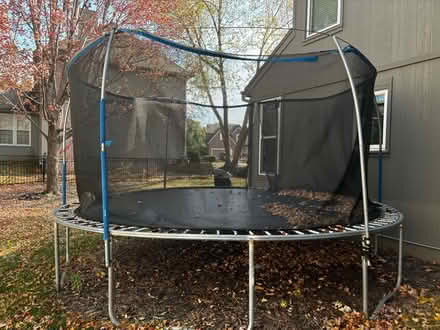Photo of free 14’ Trampoline (South Overland Park) #2