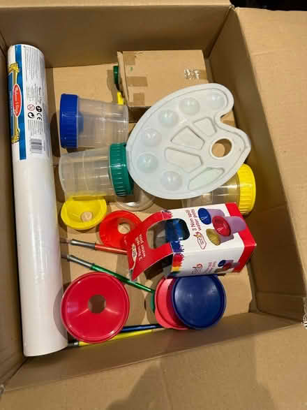 Photo of free Child’s art supplies (Battledown) #1