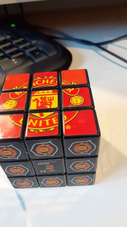 Photo of free Rubik Cube - Manchester United theme (Sandilands CR0) #1