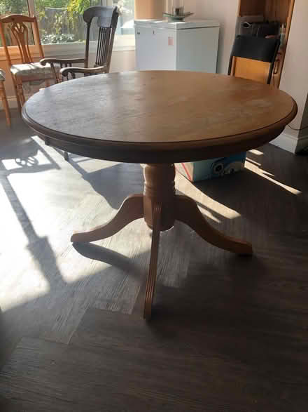 Photo of free Dining table with 3 chairs (Rm78qb) #2