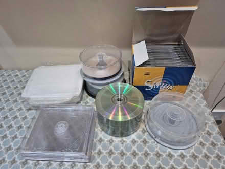 Photo of free Blank and unused CD's and DVD's (Altrincham WA15) #1