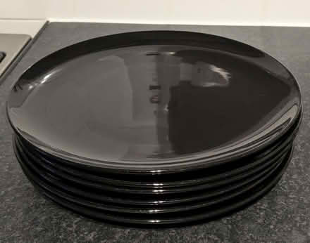 Photo of free Ikea black dinner plates (Napsbury AL2) #1