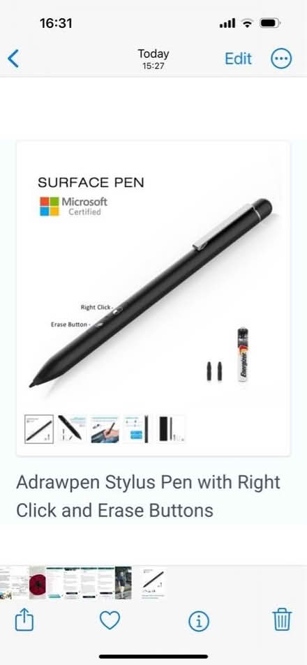 Photo of free Surface pen for Microsoft tablet’s (Abraham Heights LA1) #3