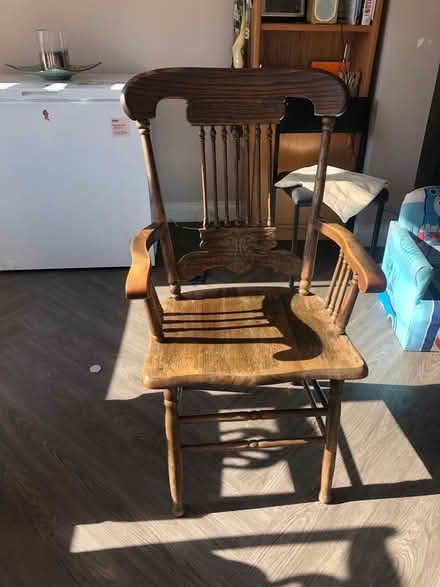 Photo of free Wooden chair (Collier Row RM7) #1