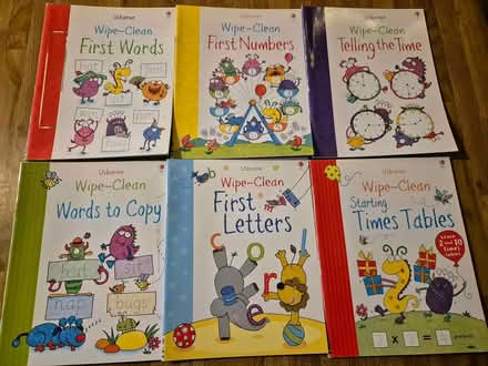 Photo of free Wipe Clean Workbooks (Annscroft) #2