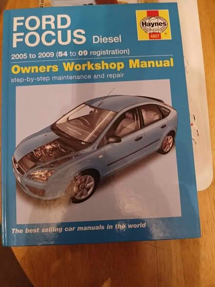 Photo of free Ford Focus Haynes manual and owners manual (Moss Side PR26) #1
