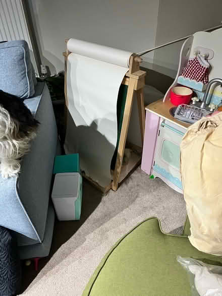 Photo of free Toy kitchen, easel, walker, bouncer (CR2) #1