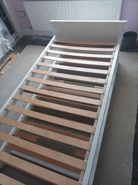 Photo of free Wooden single bed and trundle (Nottingham) #2