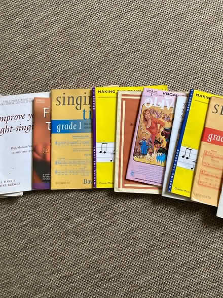 Photo of free Singing/voice books (London NW8) #2