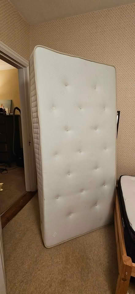 Photo of free Barely used single bed mattress (Booterstown) #1