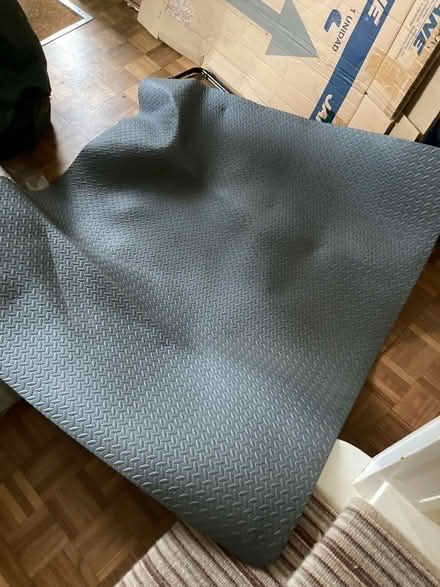 Photo of free Grey exercise mat 130 x 109cm. (Clifton YO30) #1