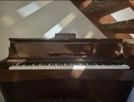 Photo of free Consolette Piano With Stool (Stannington S6) #2