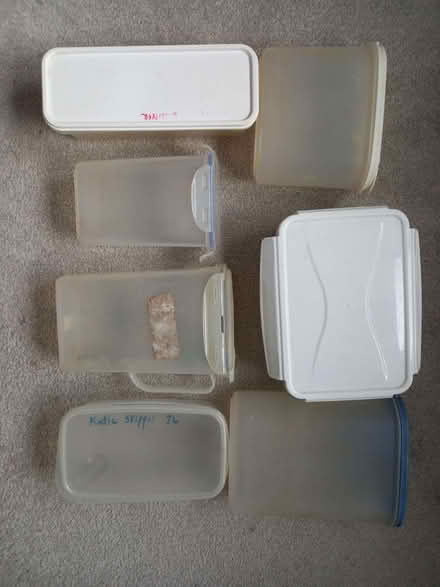 Photo of free Plastic food storage boxes with lids. (Hughenden Valley HP13) #1