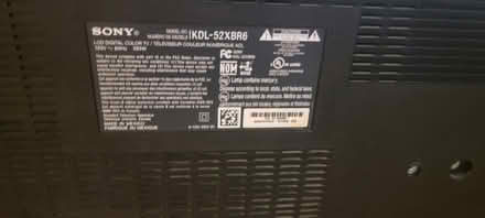 Photo of free 52" Sony bravia tv (West seattle by the college) #4