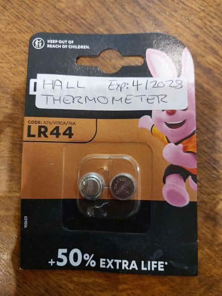 Photo of free 2 x LR44 batteries (GU9) #1
