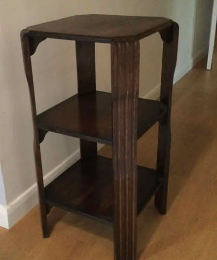 Photo of free Solid wood 3-tier side table (Bishop's Castle town) #1