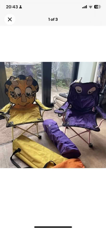 Photo of free Kids camping chairs (Rhiwderin) #2