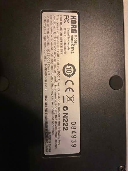 Photo of free Korg NanoKEY2 USB keyboard (Washington Hts 10033) #4