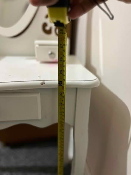 Photo of free Vanity mirror and stool for kids (N9) #3