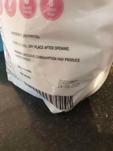 Photo of free Erythritol unopened (Little Hallam DE7) #1
