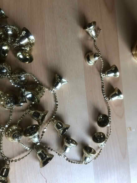 Photo of free Gold Christmas Bells and Candle (North Tonbridge TN9) #3