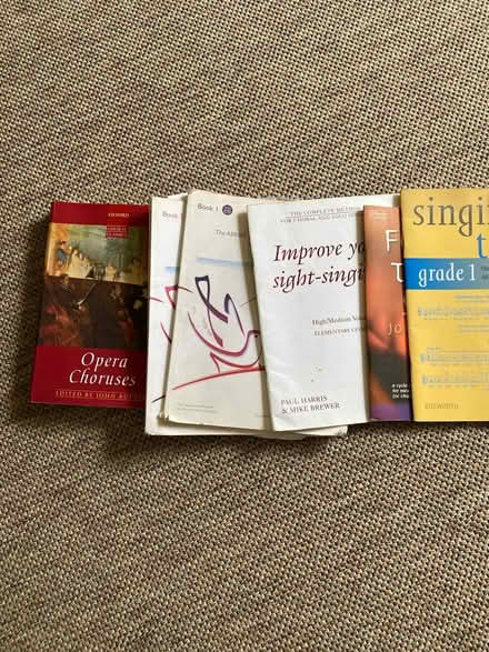 Photo of free Singing/voice books (London NW8) #1
