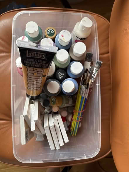 Photo of free Paint and supplies (Markham) #1
