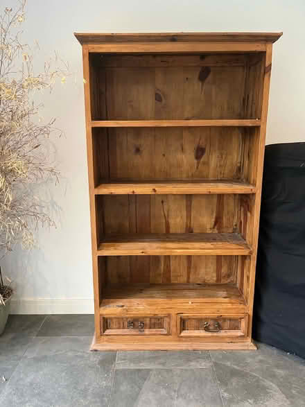 Photo of free Wooden shelf unit (Near Rottingdean) #1