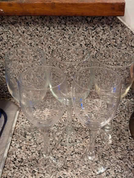 Photo of free 5 wine glasses (Fort Washington MD) #1