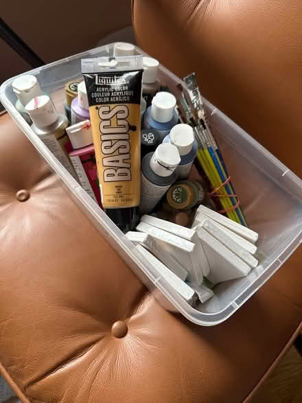 Photo of free Paint and supplies (Markham) #2