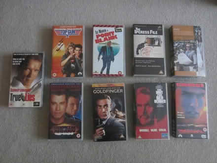 Photo of free 9 x '80's action films (Orpington) #1