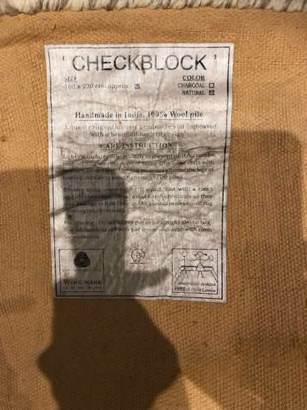 Photo of free Wool rug (Ripley Derbyshire DE5) #2