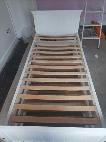 Photo of free Wooden single bed and trundle (Nottingham) #1