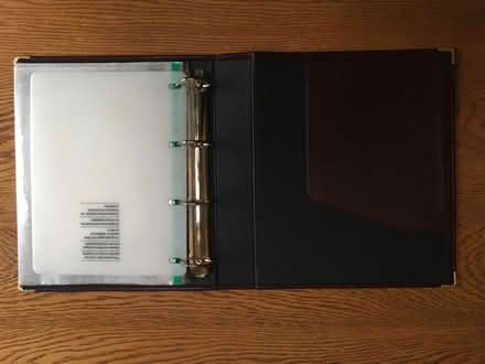 Photo of free 4 hole D ring binder (Tolworth KT6) #2