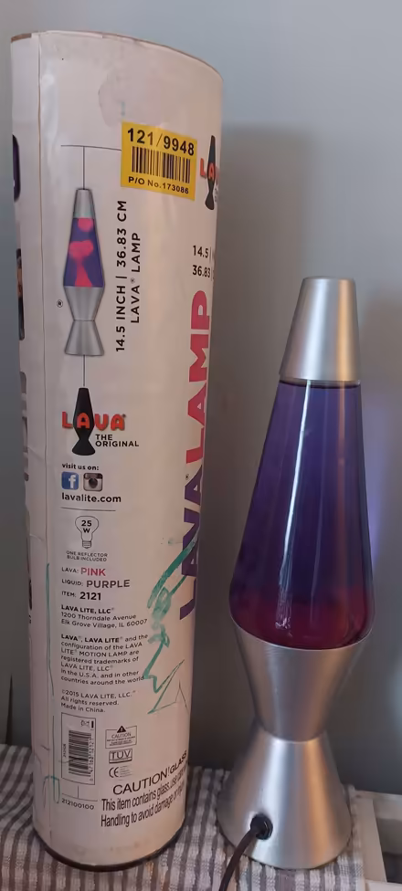 Photo of free Lava lamp (Lower Weston) #1