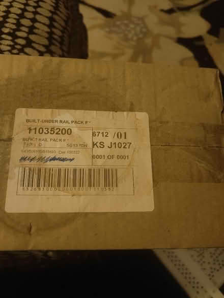 Photo of free Built under rail pack - Magnet (Hertford SG13) #1