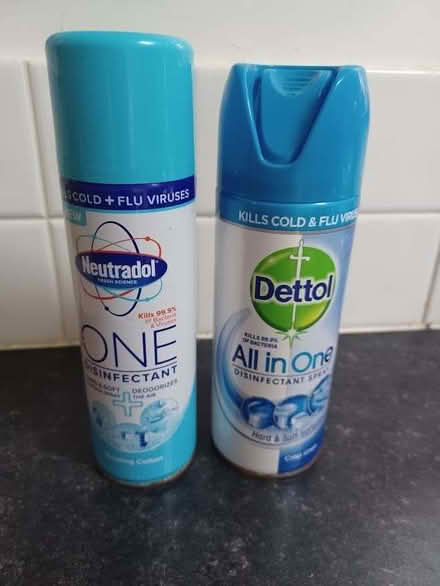 Photo of free 2 bottles of antibacterial spray (New Catton NR3) #1